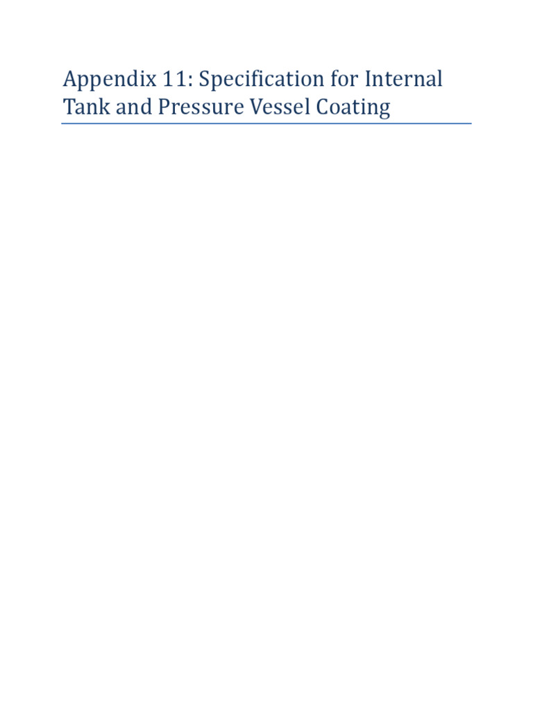 11 Internal and External Coating Specifications | PDF | Specification ...