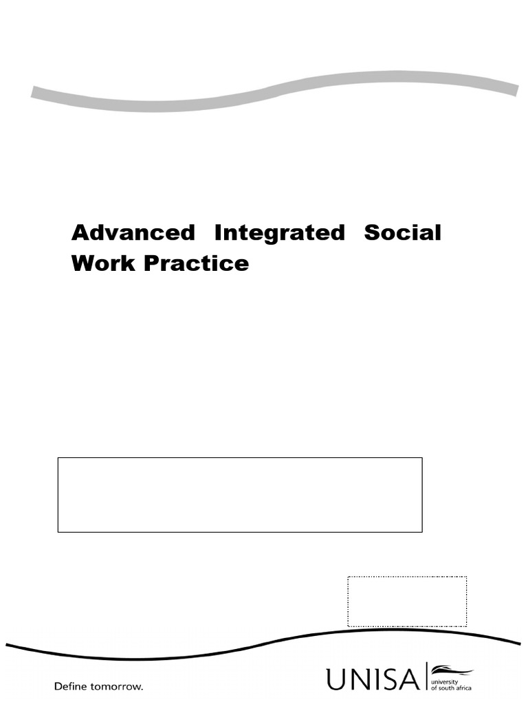 BSW4805 Advanced Social Work Overview | PDF | Social Work | Critical ...