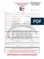 Formulario de Inscripción English Bulldog