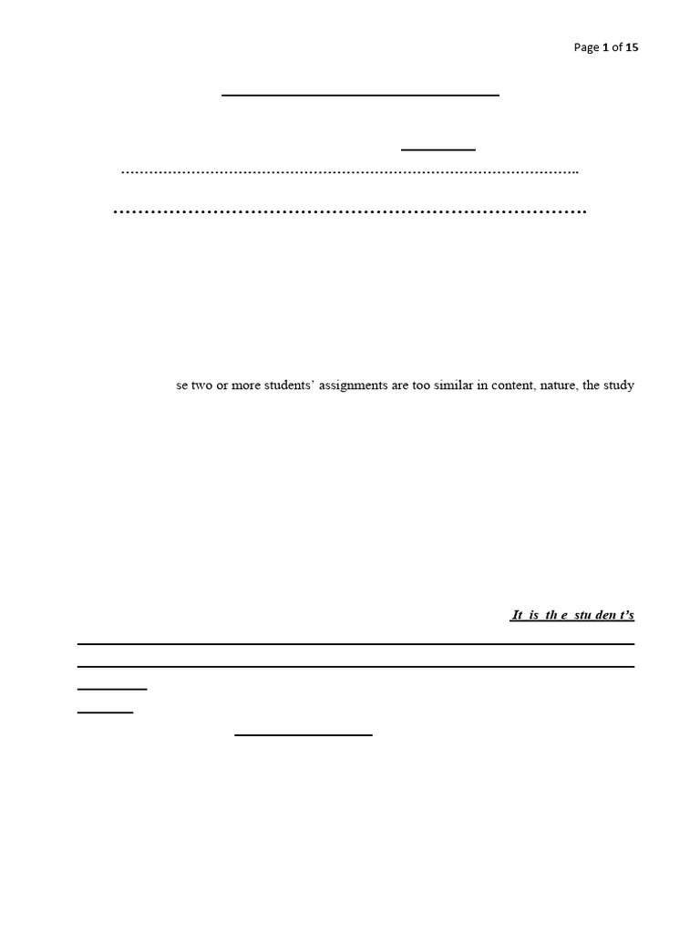 MBA Assignment Guidelines 2024-25 | PDF | Sales | Strategic Management