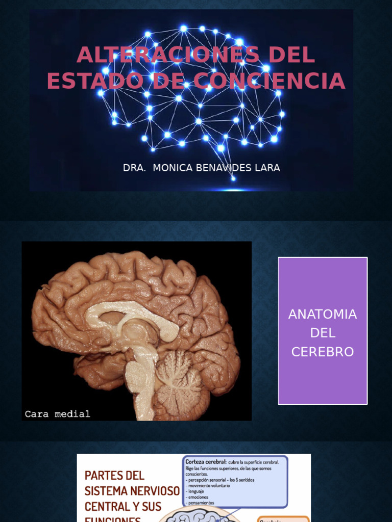 Alteraciones del Estado de Conciencia | PDF | Conciencia | Coma