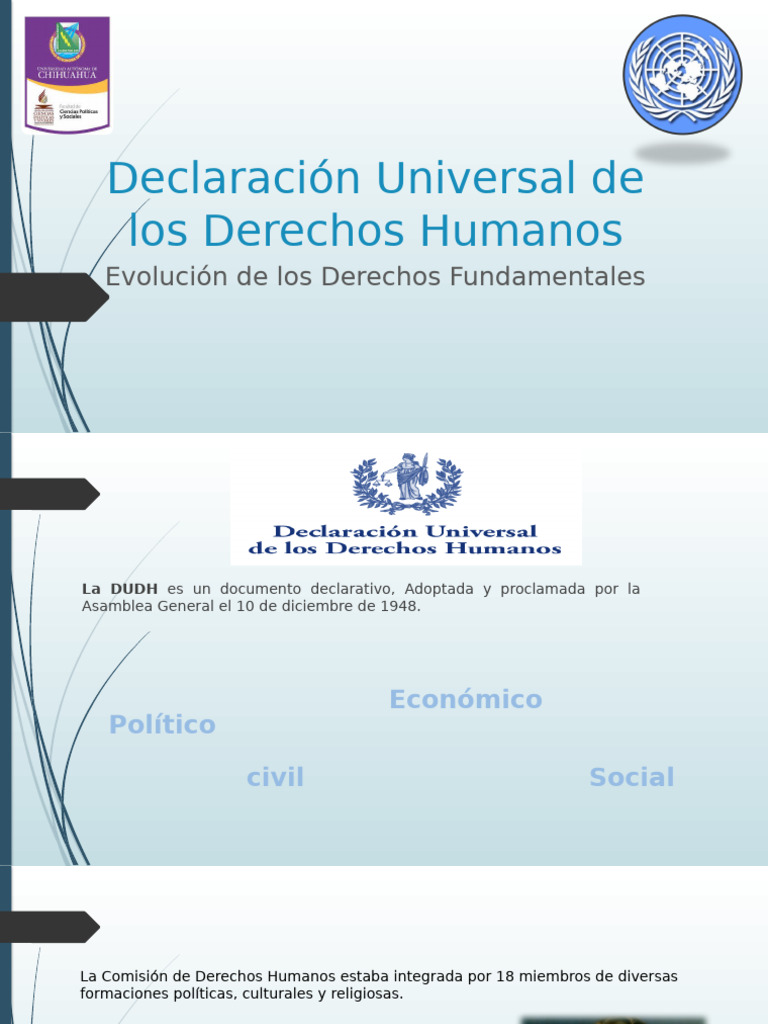 Evolución de los Derechos Humanos | PDF | Justicia | Crimen y violencia