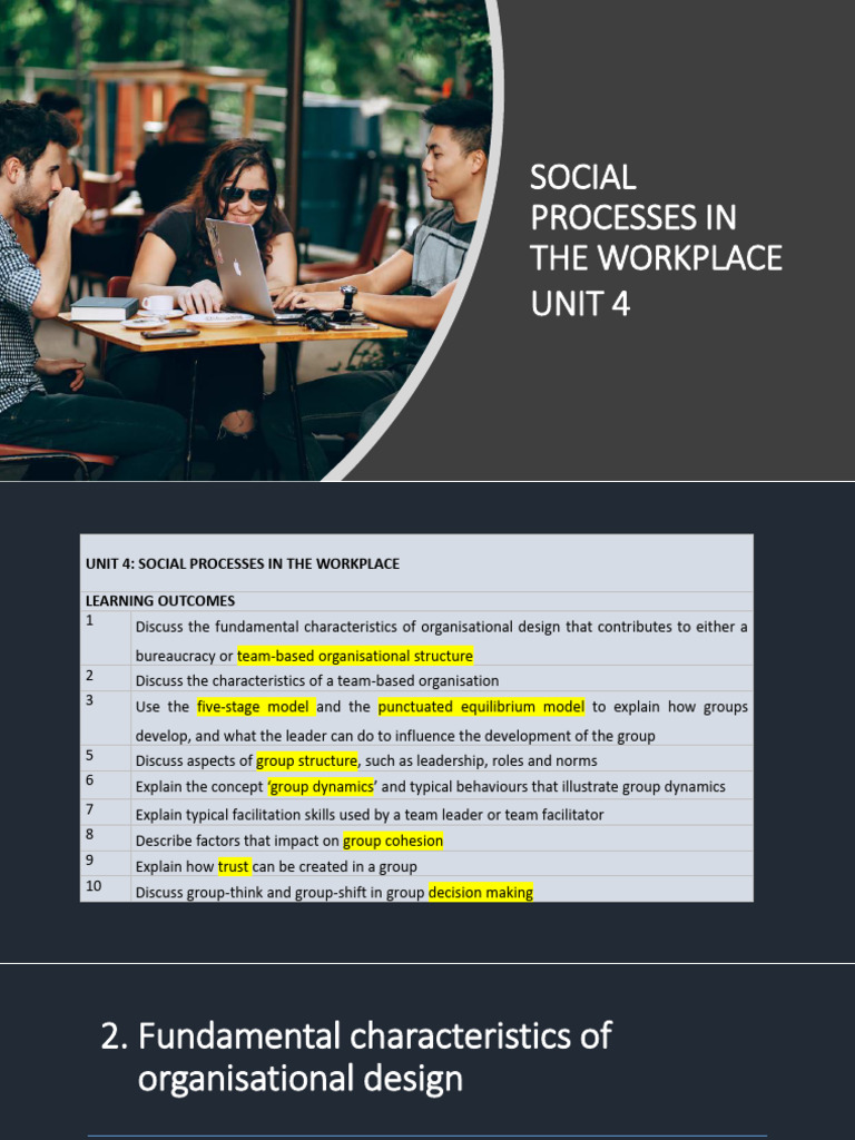 Workplace Social Processes Explained | PDF | Leadership | Conformity
