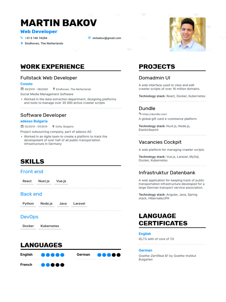 Fullstack Web Developer Profile | PDF | Computing | Computer Libraries