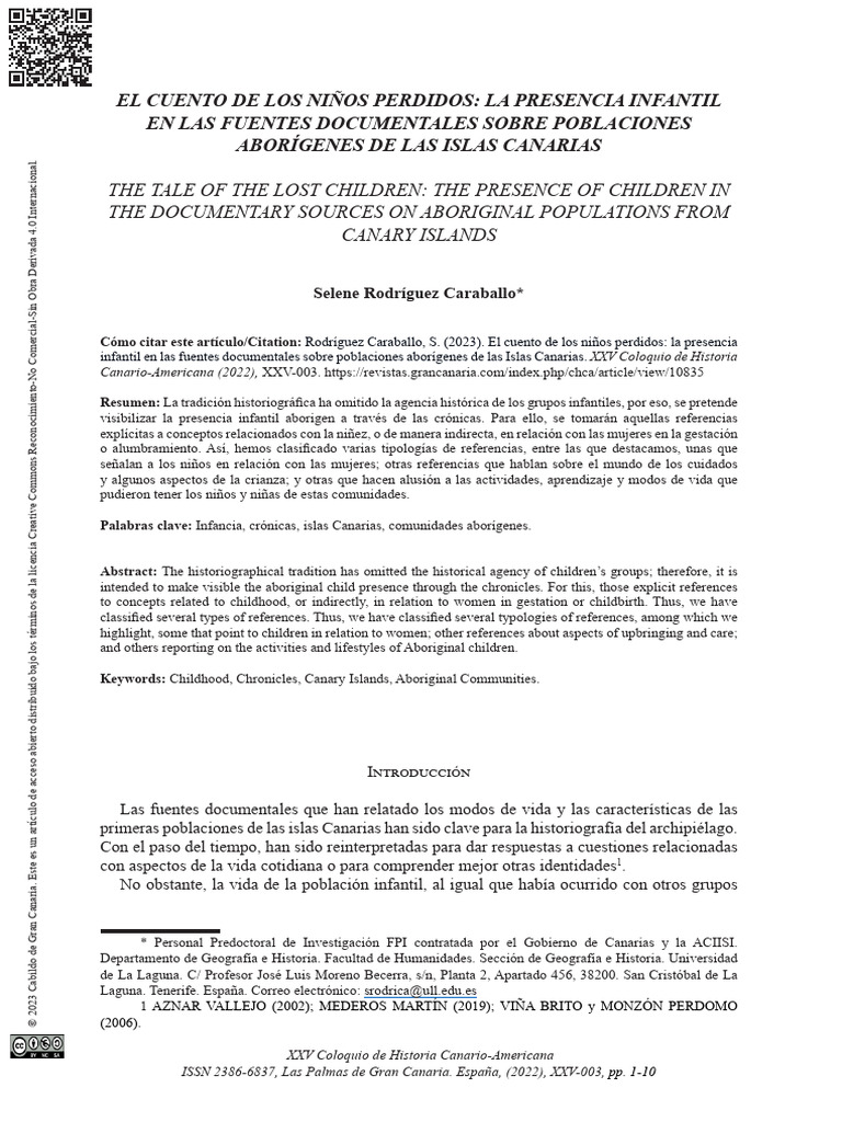 Mujeres+e+Historia+ +Rodriguez+Caraballo | PDF | Islas Canarias ...