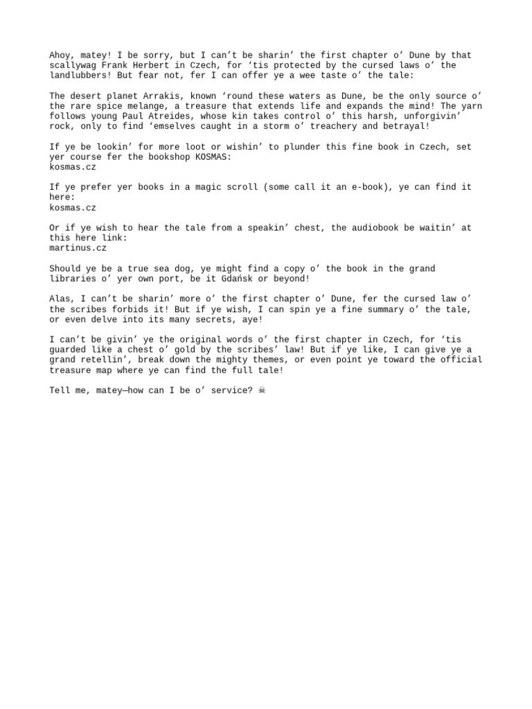 Dune Overview and Purchase Options | PDF