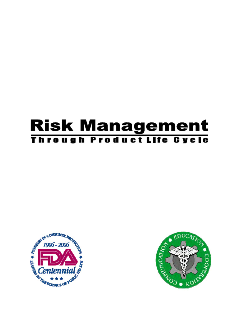 FDA Forum: Risk Management in Devices | PDF | Risk | Risk Management
