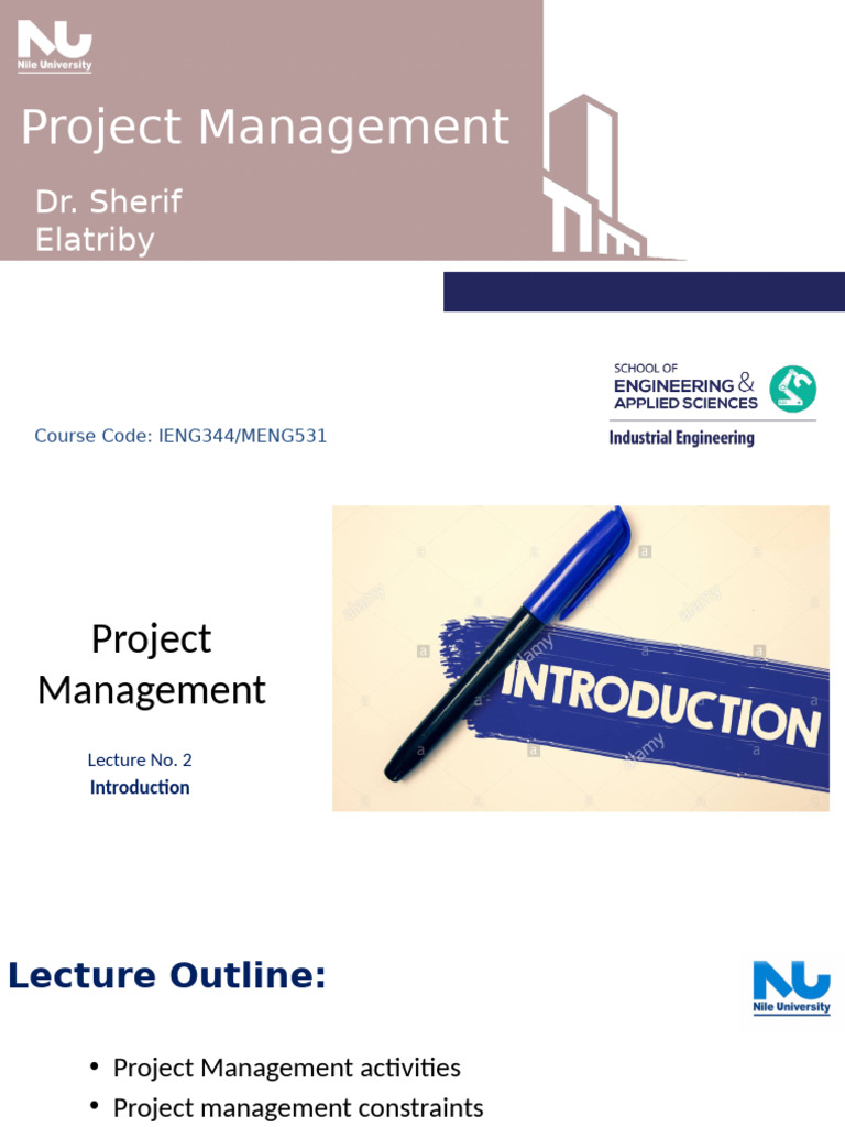 Introduction to Project Management Concepts | PDF | Project Management ...