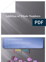 Addition of Whole Numbers