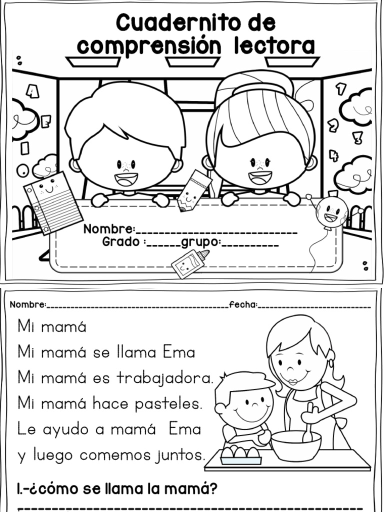 Cuadernillo de Comprensión Lectora | PDF