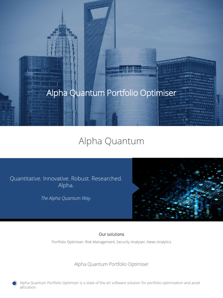 Portfolio Optimise r | PDF | Modern Portfolio Theory | Mathematical ...