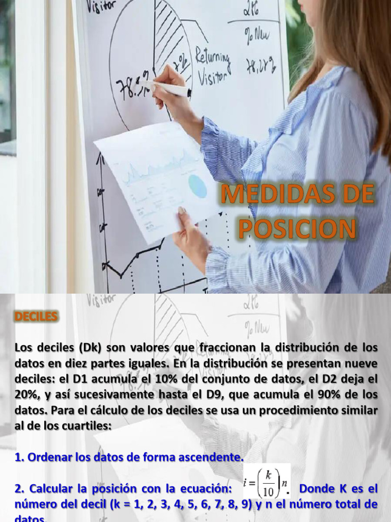 Cálculo e Interpretación de Deciles y Percentiles | PDF | Cuantil ...