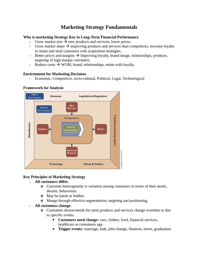 2 - Marketing Strategy Fundamentals | PDF | Marketing | Marketing Strategy