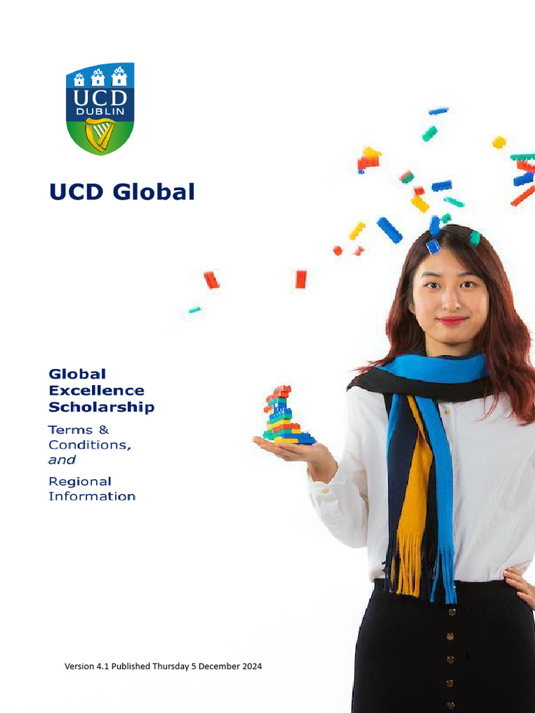 UCD Global Excellence Scholarship Guide | PDF | Justice | Crime & Violence