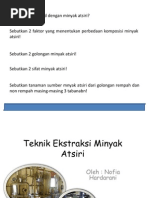 Download ekstraksi minyak atsiri by Fennabear Yennimarina TiigakoconkdellapanGirl SN83029396 doc pdf