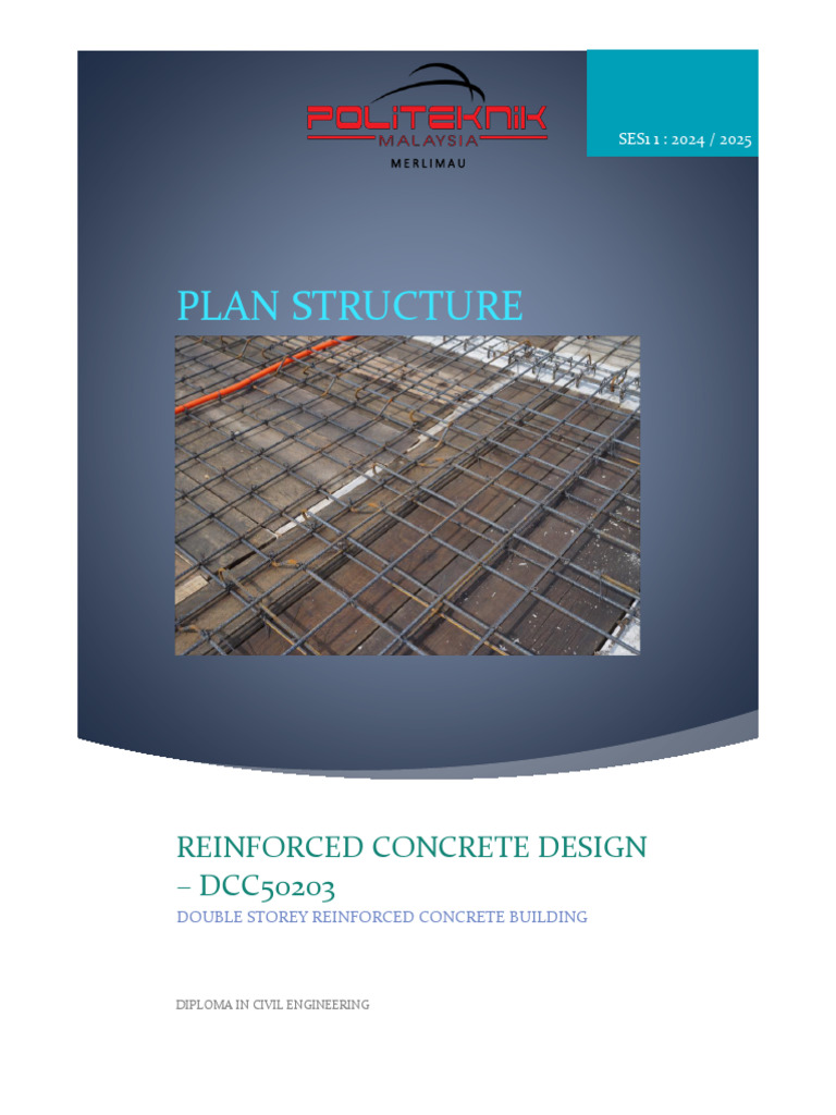 Double Storey Concrete Building Plans | PDF | Beam (Structure ...