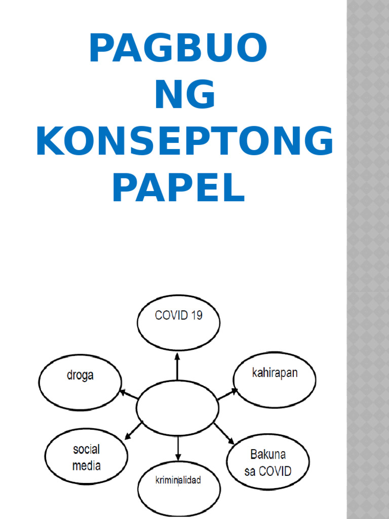 Pagbuo NG Konseptong Papel | PDF
