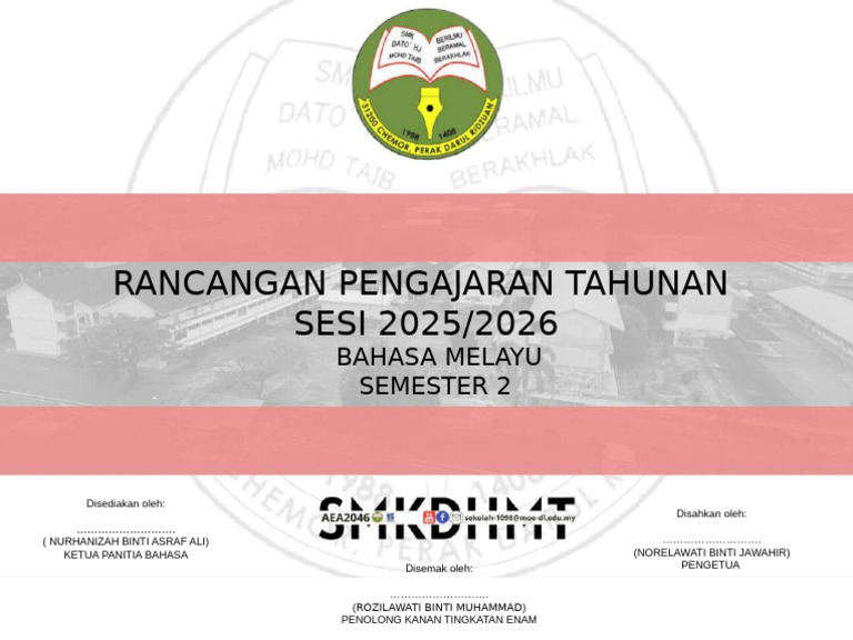 Cover RPT (Landscape) Sesi 2025 | PDF
