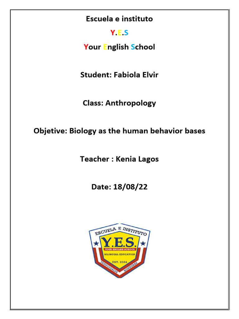 Biology As The Human Behavior Bases | PDF | Nervous System | Epigenetics