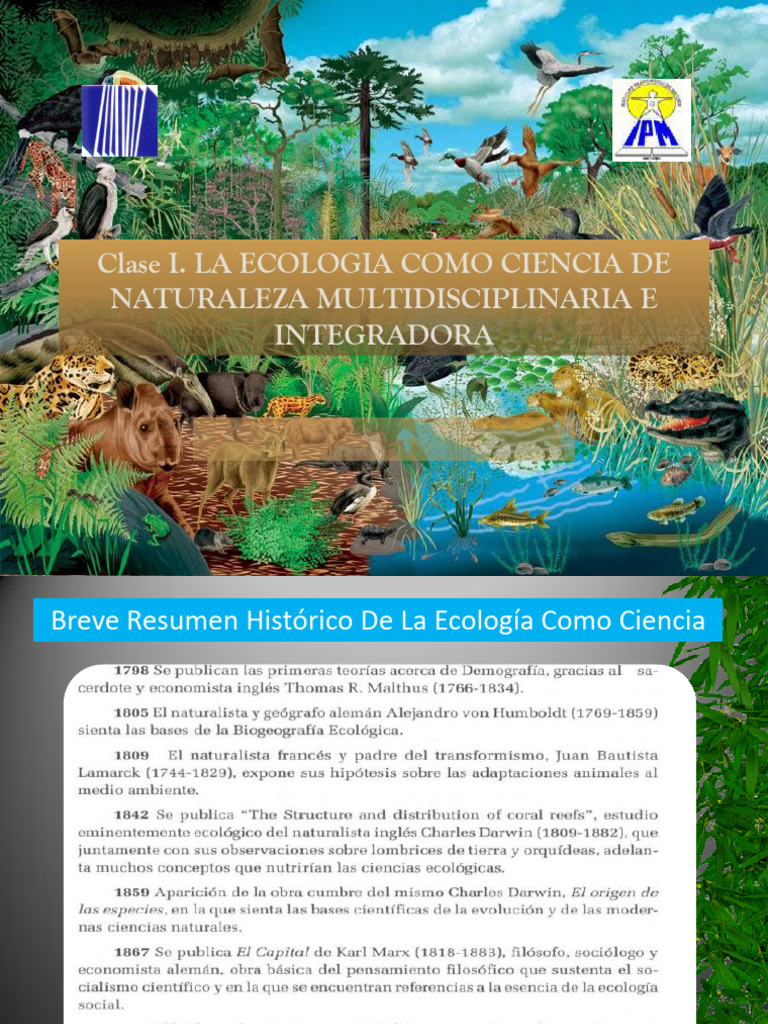Clase I Introd Eco | PDF | Ecología | Contaminación