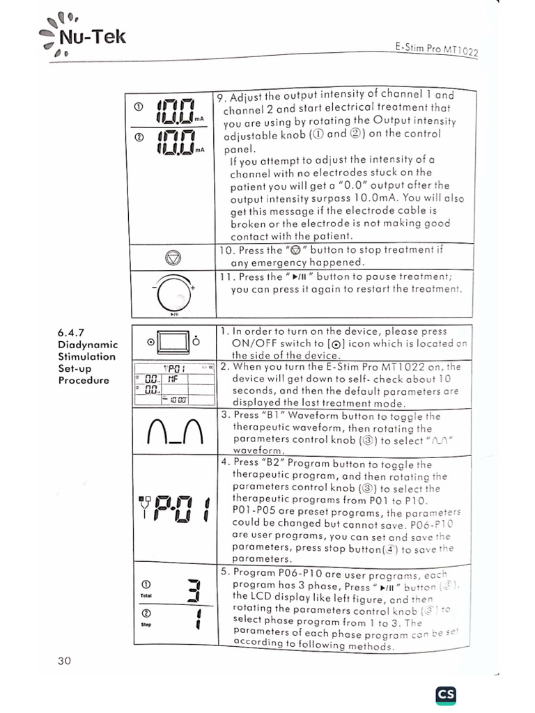 Manual For Operating Different EMS Current | PDF