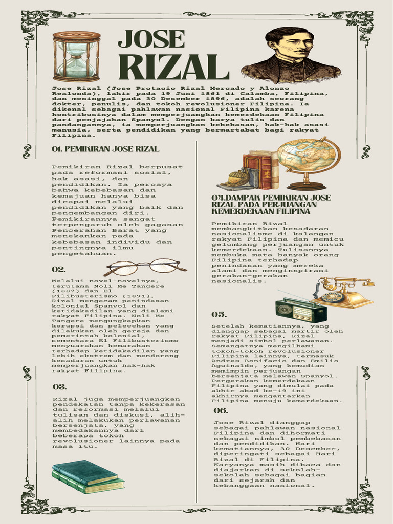 Pentingnya Pendidikan Menurut Rizal | PDF