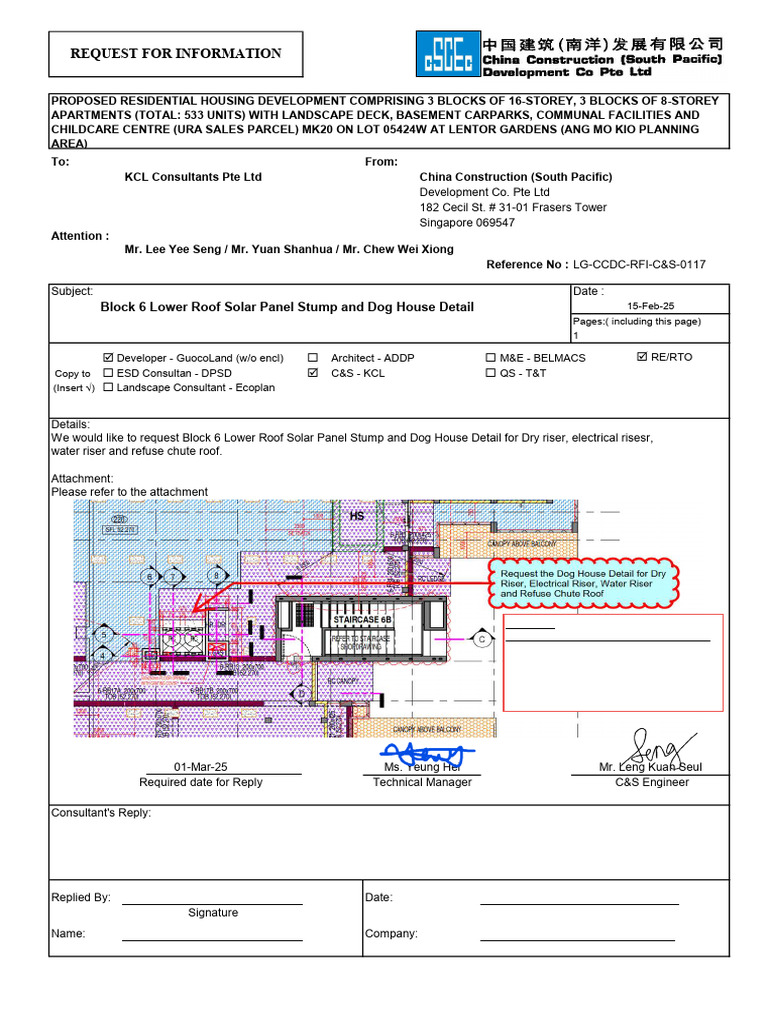 Request for Solar Panel and Riser Details | PDF