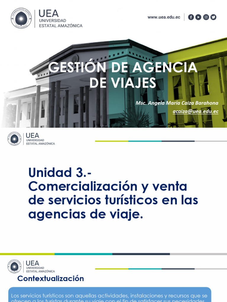 Servicios Turísticos en Agencias de Viajes | PDF | Agencia de viajes ...
