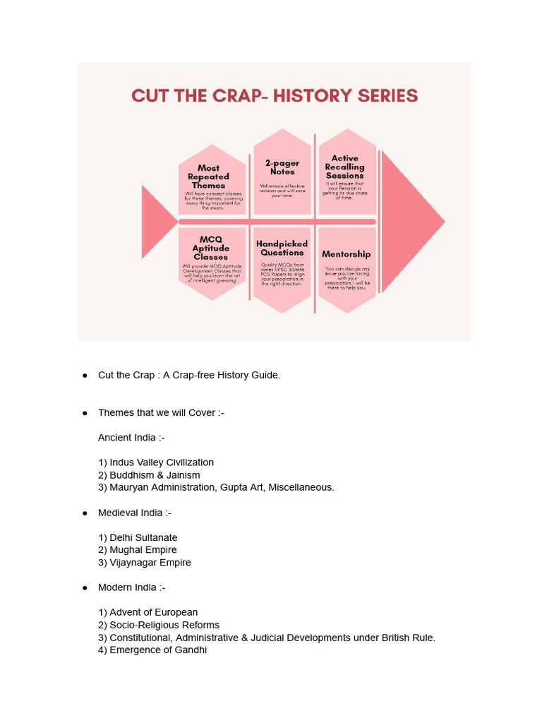 Cut The Crap - History | PDF