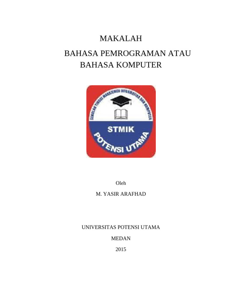 Makalah Bahasa Pemrograman 2015 | PDF