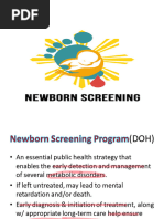 Expanded Newborn Screening Disorders List | PDF | Diseases And ...