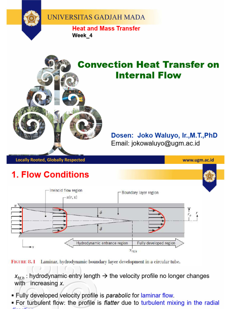 Convection Heat Transfer in Tubes | PDF | Fluid Dynamics | Transport ...