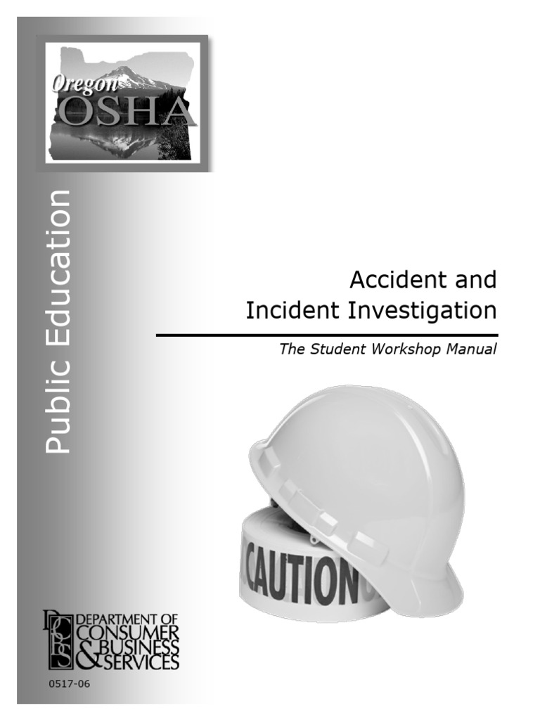 OSHA - Accident & Incident Investigation | PDF | Occupational Safety ...