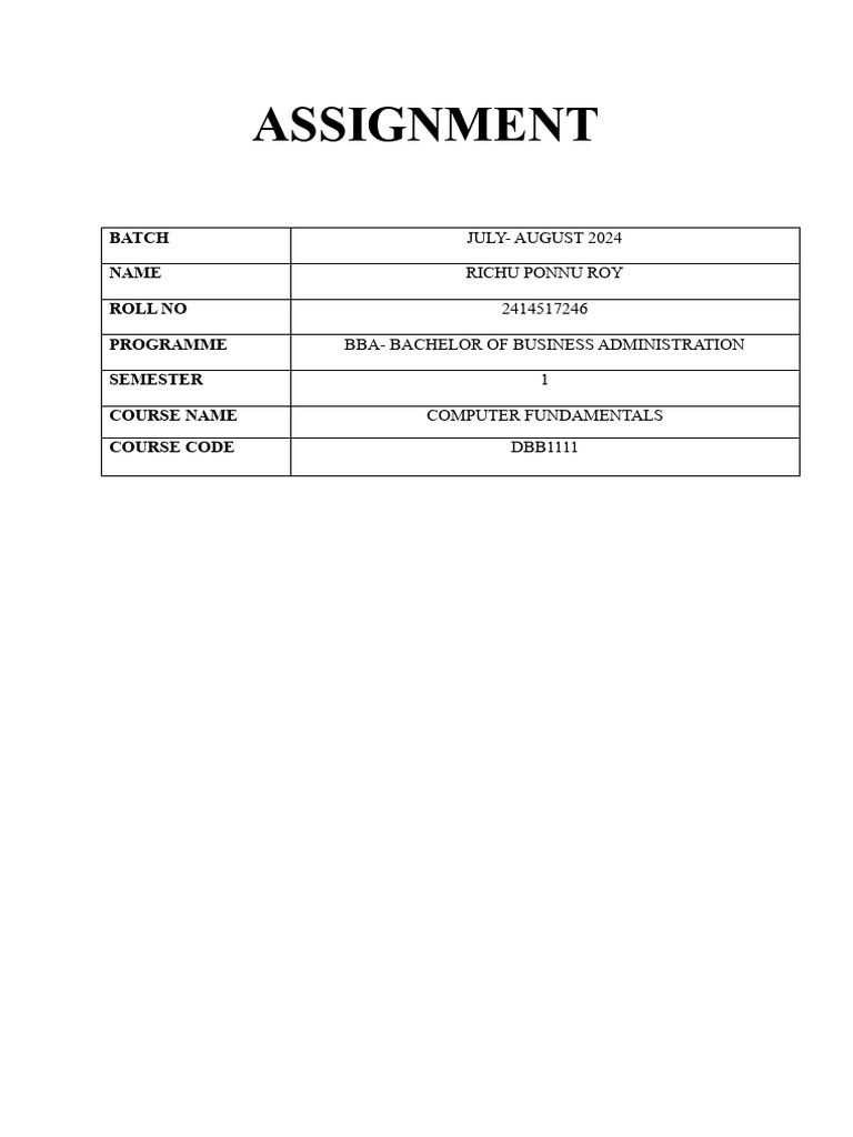 Computer System Architecture Overview | PDF | Computer Data Storage ...