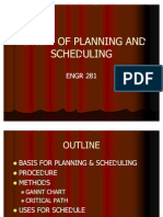 Introduction To Project Planning and Scheduling