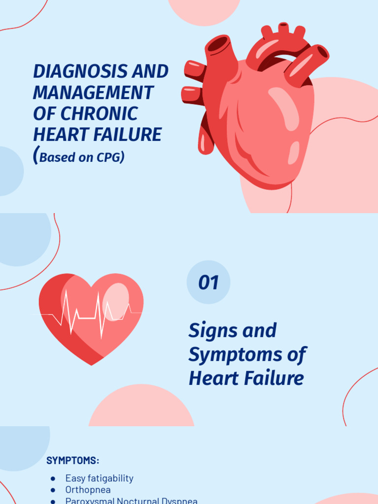 Chronic Heart Failure Diagnosis & Management | PDF | Palliative Care ...
