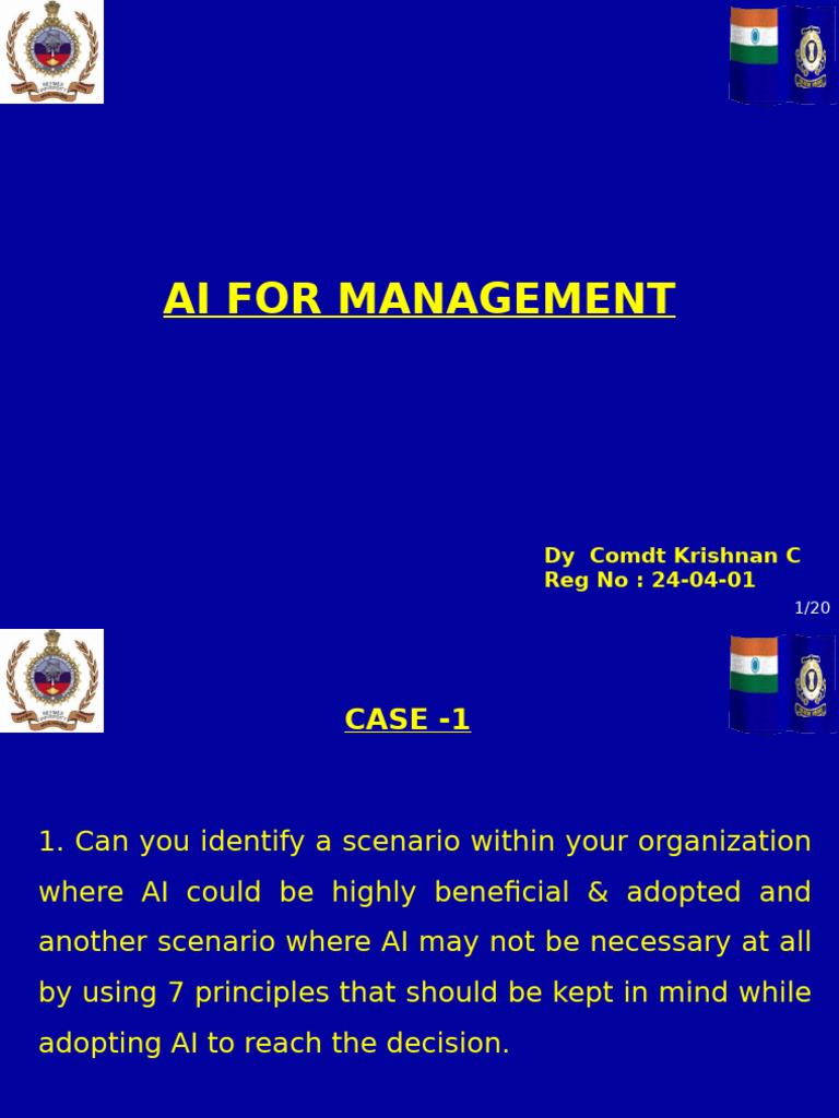 AI for Management | PDF | Artificial Intelligence | Intelligence (AI ...