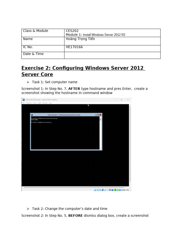 Configuring Windows Server 2012 R2 | PDF