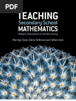 Goos - Teaching Secondary School Mathematics (Allen, 2007)
