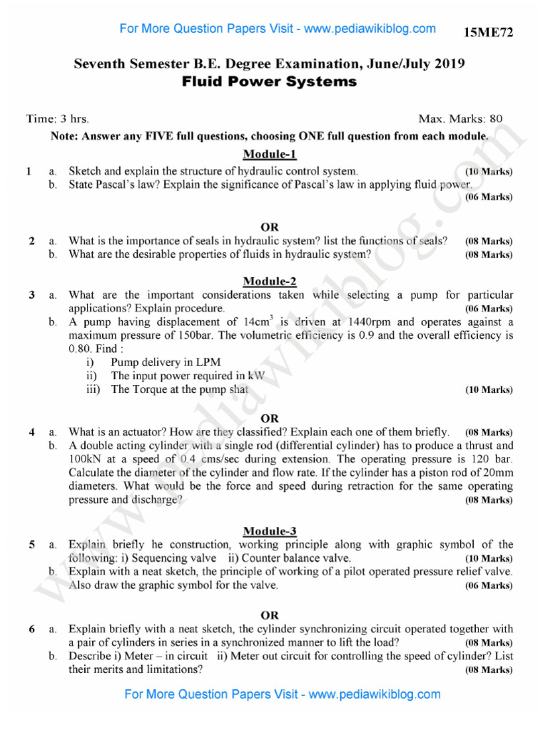15ME72-Jun'19 | PDF