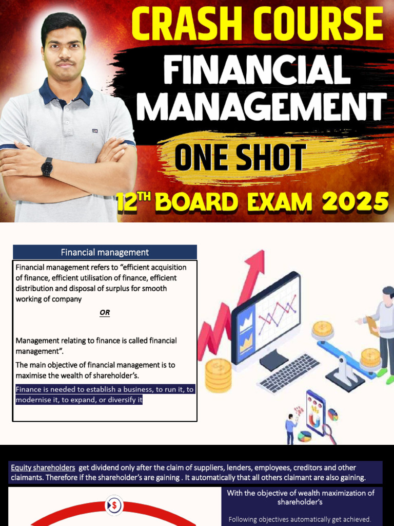 Financial Management Essentials Guide | PDF | Dividend | Investing