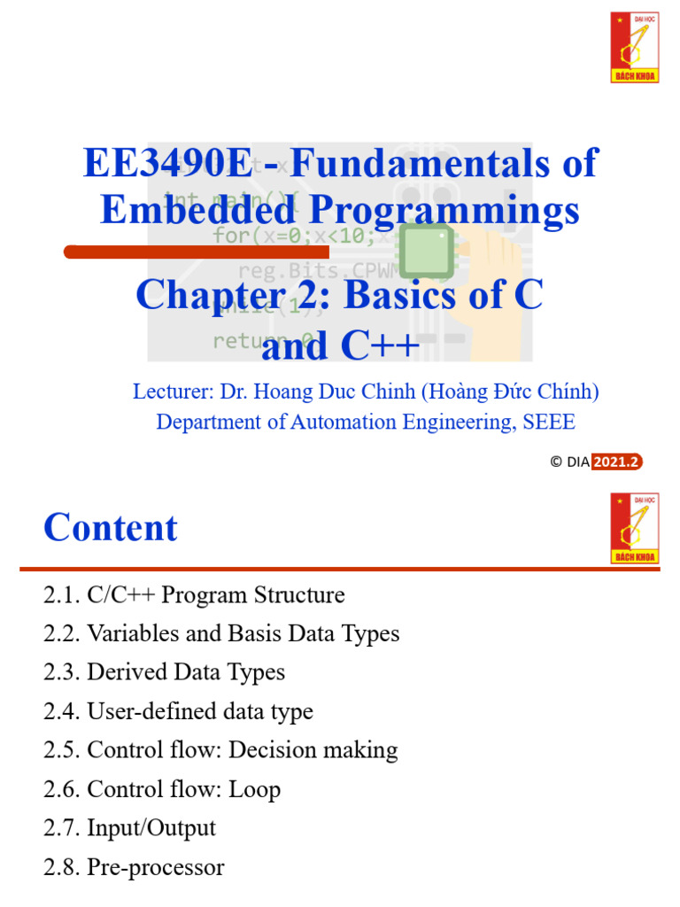 C/C++ Control Flow Basics | PDF | Integer (Computer Science) | Computer ...