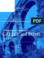 Surveying Instruments of Greece and Rome