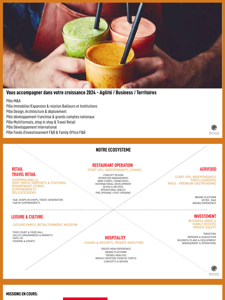Retailing Process - F&B Developpement 2024 - 2025 FRA | PDF | Économie ...