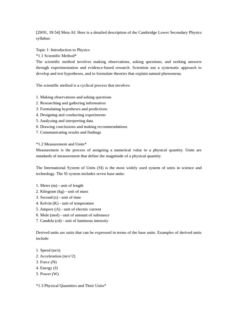 New Physics Pdf Force Buoyancy