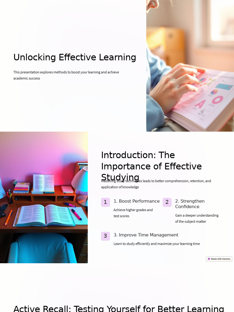 Effective Learning Techniques for Success | PDF | Learning | Mental ...