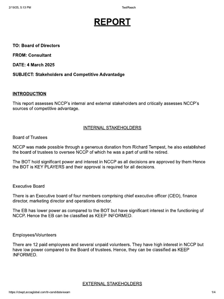 NCCP Q1 | PDF