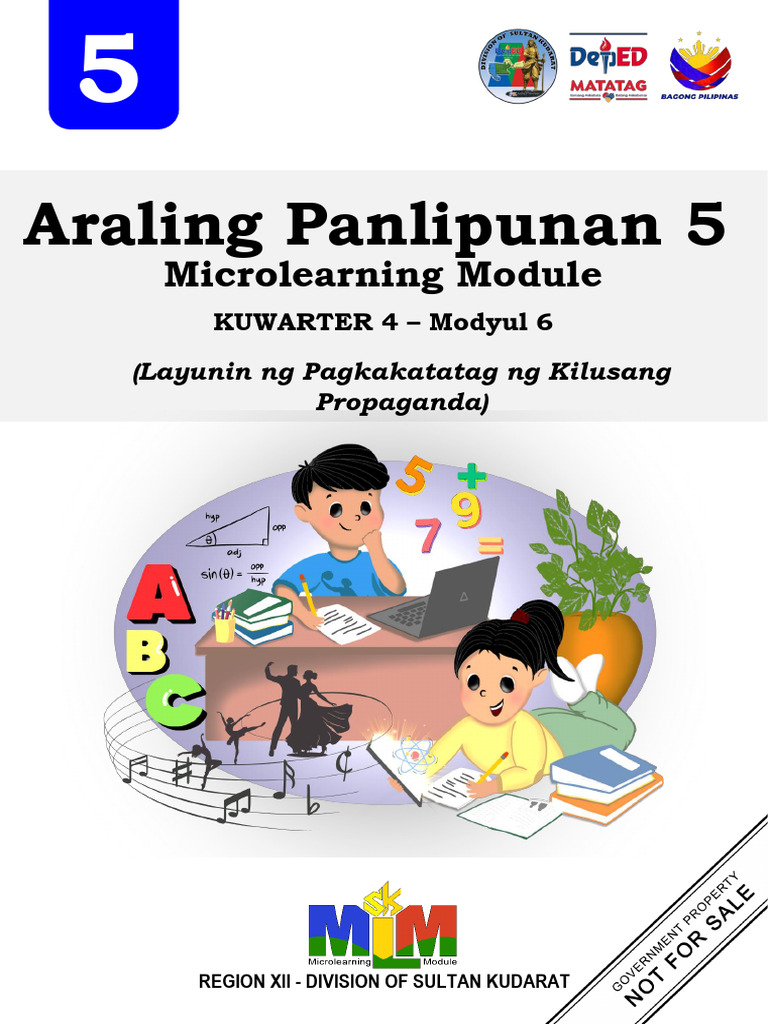 Araling Panlipunan 5: Microlearning Module | PDF