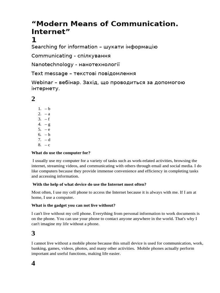 Modern Communication in the Digital Age | PDF | Internet | Computing