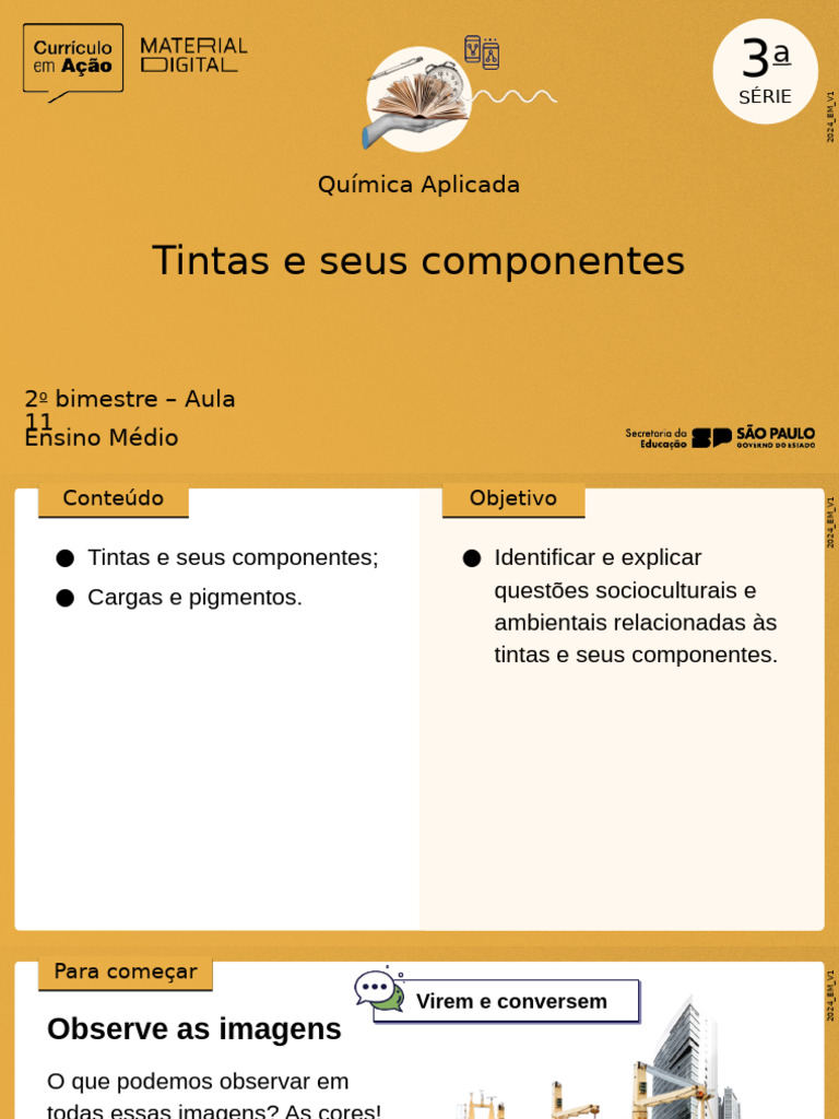 Aula 11 - Tintas e Seus Componentes | PDF | Tinta | Pigmento